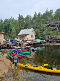 Белое море на морских каяках (байдарках): Карельский берег