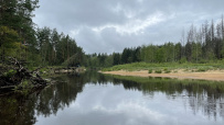 Сплав на байдарках по реке Пра с баней на берегу