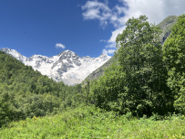 Горный лагерь в Дигории (Северная Осетия)