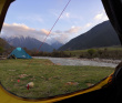 Сплав по горным рекам Кавказа со стационарным палаточным лагерем
