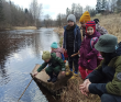 Оредежский берег «Пески и дачи» с детьми