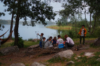 Водное ассорти с детьми: на лодках, байдарках, сапах