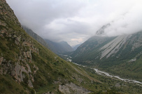 Горный лагерь в Безенги