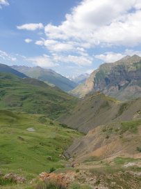 Горный лагерь в Чегемском ущелье (Кабардино-Балкария)