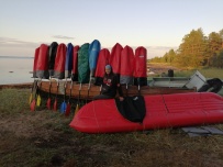 Сплав по реке Воньга и Белое Море на байдарках