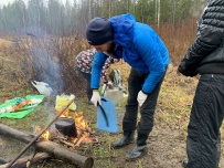 Пеший поход к Гатчинским гейзерам