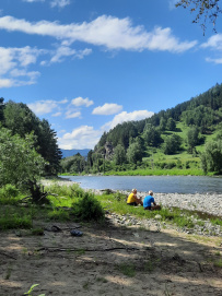 Сплав по реке Чарыш на байдарках