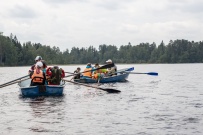 Выходные на Вуоксе: байдарки, лодки, дети, САП