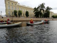 На байдарках по Питеру