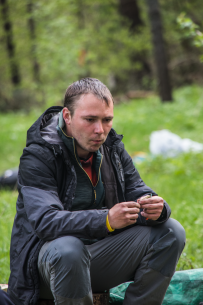 Спортивный поход 1кс по реке Жиздра с баней на берегу