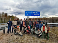 Сплав по реке Лоймола