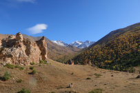 Горный лагерь в Чегемском ущелье (Кабардино-Балкария)