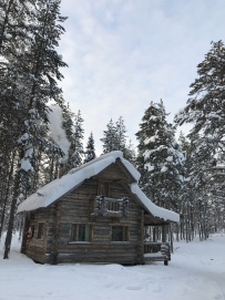 На Крышу Карелии за Северным Сиянием (снегоходное приключение)