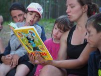 Ладожские шхеры: дети и нерпы