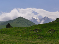 Горный лагерь в Дигории (Северная Осетия)