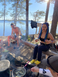 Сплав по реке Суна на байдарках