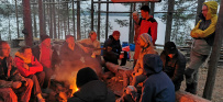 Сплав по реке Суна на байдарках