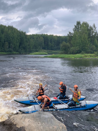 Сплав по реке Шуя