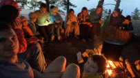 Мультипоход с детьми по Карельскому перешейку