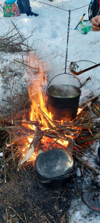 Прямиком до Донино (лыжный поход)