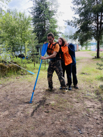 Тренировка по спасработам для водников в Лосево