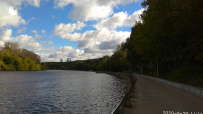 Ноябрьская однодневная велопрогулка по паркам Москвы