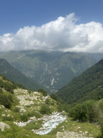 Горный лагерь в Дигории (Северная Осетия)