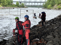 Тренировка по спасработам для водников в Лосево