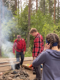 По лесам и скалам Ладожского берега: пеший поход с ночевкой в палатках