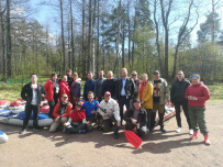 Тренировка на катамаранах в Лосево