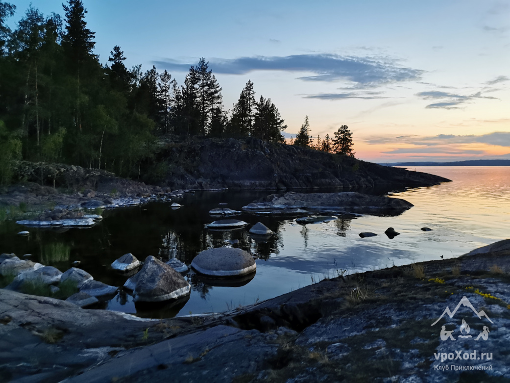 Тур Ладожские шхеры на каяках