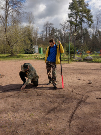 Тренировка на катамаранах в Лосево