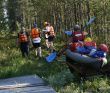 Финляндия на байдарках: природный заповедник Лентуа