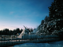 Зима за Полярным кругом (Териберка)