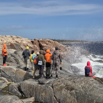 Белое море на морских каяках (байдарках): Карельский берег