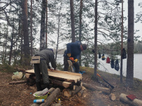 Сплав по реке Лоймола