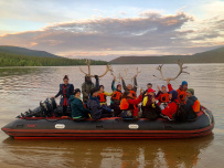 Колвица на морских каяках (байдарках). Путешествие на землю Саамов