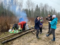Пеший поход к Гатчинским гейзерам
