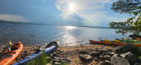 Колвица на морских каяках (байдарках). Путешествие на землю Саамов