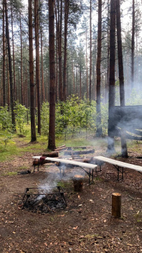 Сплав с баней по реке Клязьма