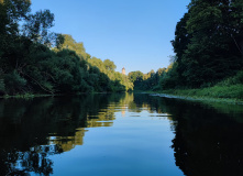 Подмосковье, "Дубровицы" - однодневный сплав на байдарках по рекам Десна и Пахра