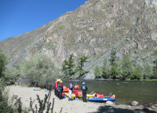 Сибирь, Тува, Западный Саян: по озеру Кара-Холь и реке Алаш на байдарках