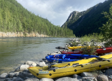 Сибирь, Восточный Саян: сплав по реке Диби и Ока Саянская на байдарках