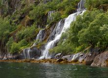 Водопады в Трольфьорде