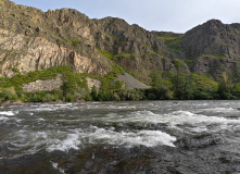 Сибирь, Тува, Западный Саян: по озеру Кара-Холь и реке Алаш на байдарках