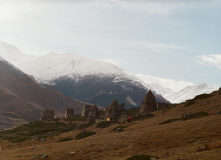 Кавказ, Горный лагерь в Чегемском ущелье (зимняя программа)