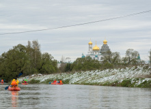 Подмосковье, Однодневный сплав по реке Истра с экскурсией в Ново-Иерусалимском монастыре