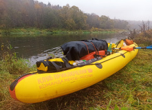 Подмосковье, Поход по верховьям Волги на одноместных байдарках с автосопровождением