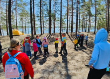 Карелия, Красоты Карелии - Куркиёки, Койонсаари, Кирьяж с детьми