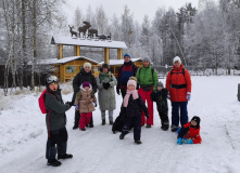 Подмосковье, Семейный однодневный поход в Оленью страну